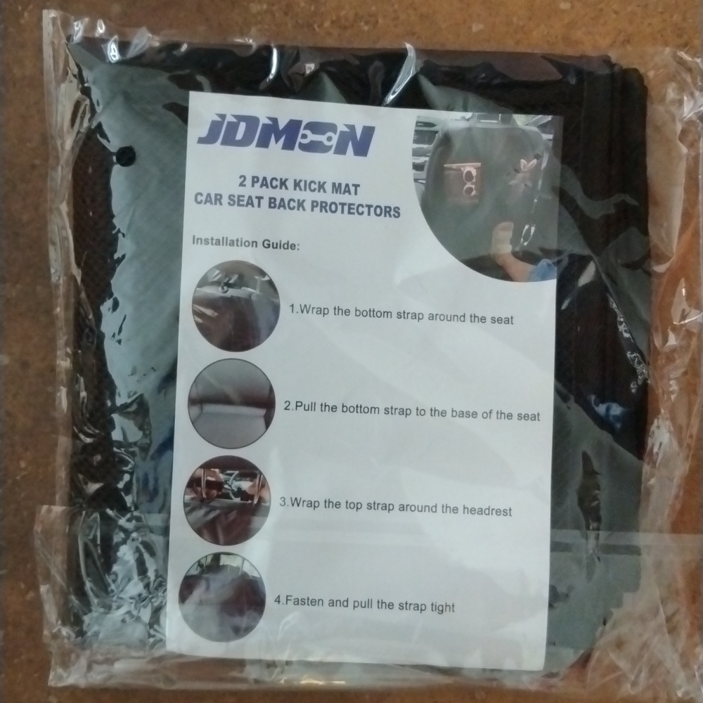 Car Seat Back Protectors - 2 NWOT